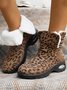 Cotton Wedge Heel Winter Casual Cotton-Padded Boots