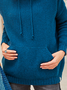 Yarn/Wool Yarn Casual Sweater