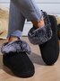 Ethnic Casual Autumn Faux Fur Fluffy Slippers