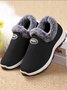 Casual Plain Cotton-Padded Winter Warmth Slip On Snow Boots