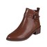 Casual Plain Autumn Pu Chelsea Boots