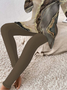 Knitted Casual Loose Jersey Two-Piece Set Crew Neck Long Sleeve Top With Pants