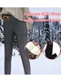 Winter Warm High Waist Stretchy Thick Cashmere Leggings
