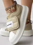Casual Leather All Season Shallow Shoes