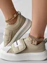 Casual Leather All Season Shallow Shoes