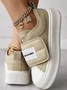 Casual Leather All Season Shallow Shoes