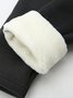 Knitted Casual Tight Plain Legging