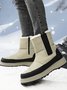 Thick Bottom Pu Winter Cotton-Padded Boots
