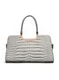 Crocodile Embossed Handbag Large Capacity Commuting Square Crossbody Bag