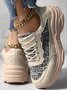 Color Block All Season Chunky Trainers