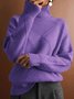 Yarn/Wool Yarn Casual Sweater
