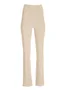 Daily Casual Plain Zipper Commuting Fashion H-Line Long Straight Pants