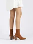 Women Minimalist Chunky Heel Fashion Boots