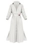 Simple Regular Fit Plain Dress With No Belt