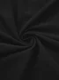 V Neck Casual Dress With No