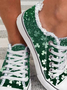 St. Patrick's Day All Season Shamrock Canvas Shoes