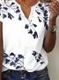 Floral Casual Jersey T-Shirt