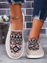 Casual Fabric Ethnic All Season Loafers