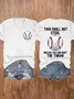 V-neck Retro Baseball Thou Shall Not Steal Unless You Can Beat The Throw Print T-Shirt