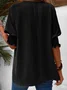 Casual Loose Plain Shirt