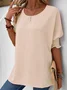 Casual Loose Plain Shirt