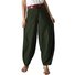Casual Loose Pocket Stitching Cotton Pants