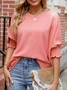 Casual Loose Plain Shirt