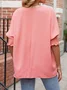Casual Loose Plain Shirt