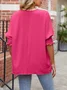Casual Loose Plain Shirt