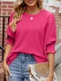 Casual Loose Plain Shirt