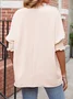 Casual Loose Plain Shirt