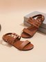 Casual Summer Plain Sandal