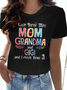 I Have Three Titles Mom Grandma And Gigi And I Rock Them All T-Shirt