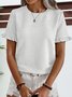 Casual Crew Neck Shirt