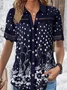 Floral Casual Loose Blouse