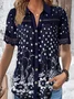 Floral Casual Loose Blouse