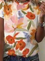 Casual Loose Floral T-Shirt