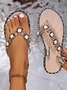 Casual Summer Pvc Slide Sandals