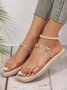 Pvc Casual Plain Slide Sandals