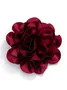 1pc Satin Flower Brooch Suitable For Holiday Parties