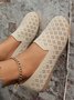 Mesh Fabric All Season Plain Casual Shallow Shoes