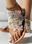 Lace Summer Vacation Sandal