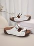 Summer Plain Casual Slide Sandals