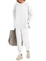 Long Sleeve Casual Crew Neck Two-Piece Set
