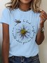 Casual Cotton Daisy T-Shirt