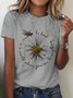 Casual Cotton Daisy T-Shirt