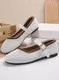 Plain All Season Casual Shallow Shoes