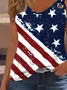 Independence Day Casual Tank Top
