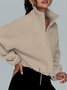 Loose Casual Teddy Jacket