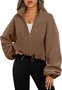 Loose Casual Teddy Jacket